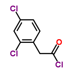 2,4-二氯苯乙酰氯结构式