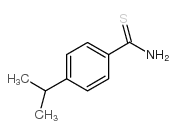 4-异丙基苯硫代羧胺结构式