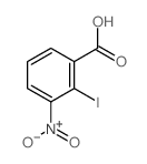 Benzoic acid,2-iodo-3-nitro- Structure