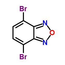4,7-二溴苯并呋咱结构式