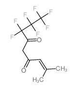 2-Nonene-4,6-dione,7,7,8,8,9,9,9-heptafluoro-2-methyl-结构式