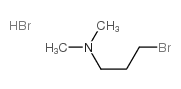 3-溴-N,N-二甲基-1-丙胺氢溴酸盐结构式