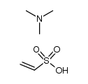 trimethylamine ethenesulfonate Structure