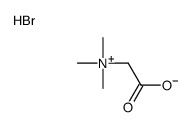 (carboxymethyl)trimethylammonium bromide Structure
