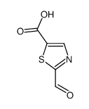 2-甲酰基-5-噻唑羧酸结构式