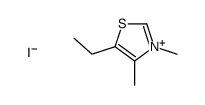 5-ethyl-3,4-dimethyl-1,3-thiazol-3-ium,iodide Structure