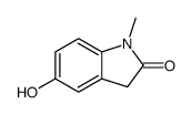 1,3-Dihydro-5-Hydroxy-1-Methyl-2H-Indol-2-One Structure