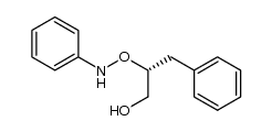 (R)-3-phenyl-2-(N-phenyl-aminooxy)-propan-1-ol Structure