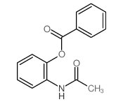 Acetamide,N-[2-(benzoyloxy)phenyl]- Structure