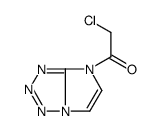 2-chloro-1-imidazo[2,1-e]tetrazol-4-ylethanone Structure