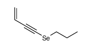 4-propylselanylbut-1-en-3-yne结构式
