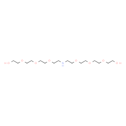 NH-bis-PEG4 Structure