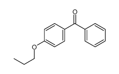 phenyl-(4-propoxyphenyl)methanone Structure