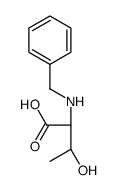 (2S,3R)-2-(benzylamino)-3-hydroxybutanoic acid结构式