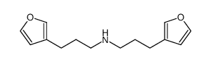 bis-(3-furan-3-yl-propyl)-amine Structure