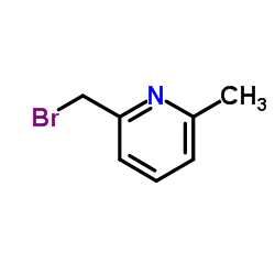 2-(Bromomethyl)-6-methylpyridine structure