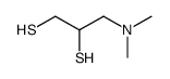 Dimethyl-[2,3-dimercapto-propyl]-amin结构式