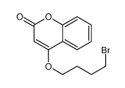4-(4-bromobutoxy)chromen-2-one Structure