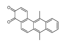 7,12-dimethylbenzo[a]anthracene-3,4-dione结构式