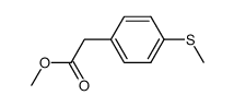 2-(4-(Methylthio)phenyl)acetic acid结构式