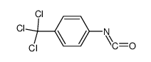para-(trichloromethyl)benzene isocyanate Structure
