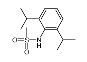 N-[2,6-di(propan-2-yl)phenyl]methanesulfonamide Structure