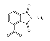 2-amino-4-nitro-isoindoline-1,3-dione结构式