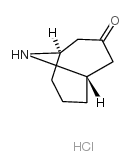 9-Azabicyclo[3.3.1]nonan-3-one Hydrochloride Structure