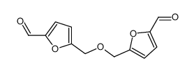 5,5'-oxybis(5-methylene-2-furaldehyde) Structure