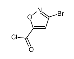 3-bromo-1,2-oxazole-5-carbonyl chloride Structure