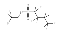 九氟丁烷磺酸-2,2,2-三氟乙酯结构式