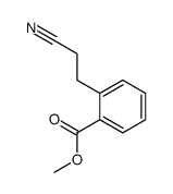 methyl 2-(2-cyanoethyl)benzoate结构式