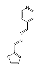Furfural pyridine-4-carboxaldazine Structure