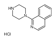 1-(哌嗪-1-基)异喹啉盐酸盐结构式