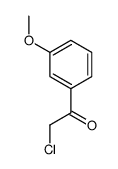 2-氯-1-(3-甲氧基苯基)乙酮结构式
