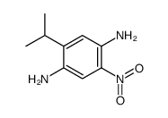 4-AMINO-3-NITRO-6-ISOPROPYLANILINE结构式