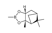 (1S,2S,3R,5S)-2α,3α-pinanediol methylboronic ester结构式