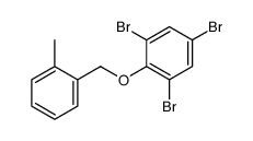 1,3,5-tribromo-2-[(2-methylphenyl)methoxy]benzene Structure