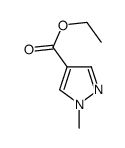 1-甲基吡唑-4-羧酸乙酯结构式