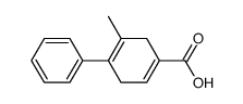 5-methyl-4-phenyl-cyclohexa-1,4-dienecarboxylic acid结构式