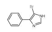 5-BROMO-4-PHENYL-1H-IMIDAZOLE结构式