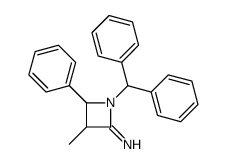 1-benzhydryl-3-methyl-4-phenylazetidin-2-imine Structure