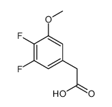 4,5-二氟-3-甲氧基苄基 乙酸结构式