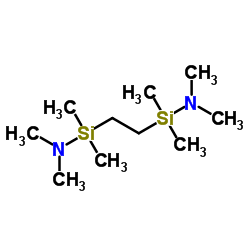 1,2-Ethanediylbis(N,N,1,1-tetramethylsilanamine) structure
