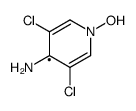 4-氨基-3,5-二氟吡啶n-氧化物结构式
