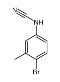 (4-bromo-3-methylphenyl)cyanamide结构式