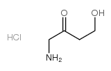 1-氨基-4-羟基-2-丁酮盐酸盐结构式