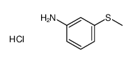 3-methylsulfanylaniline,hydrochloride Structure