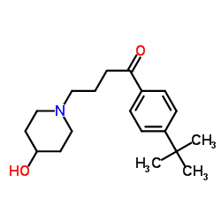 1-[3-(4-叔丁基苯甲酰)丙基]-4-羟基哌啶图片