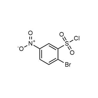2-溴-5-硝基苯磺酰氯结构式